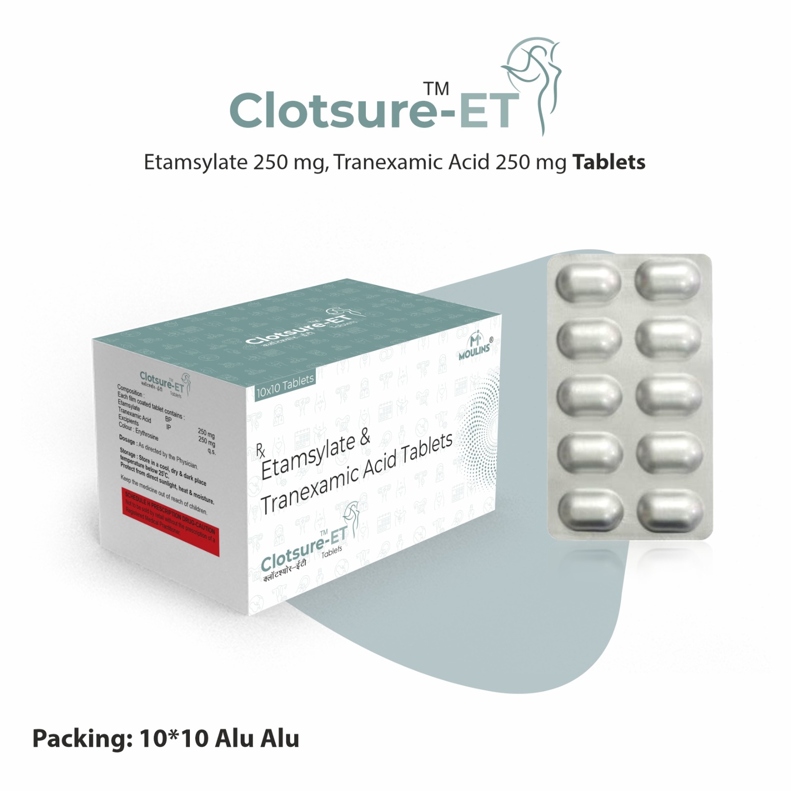 CLOTSURE-ET TAB 10*10